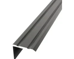 Winkelprofil 235SK selbstklebend 24,5x20x2 mm Alu eloxiert Edelstahl 100 cm