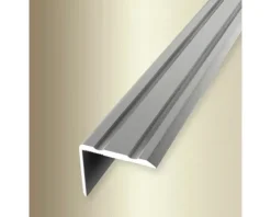 Winkelprofil 235SK selbstklebend 24,5x20x2 mm Alu eloxiert Silber 100 cm