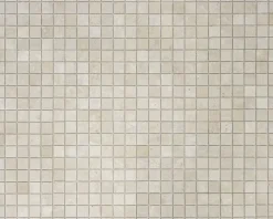 Wohnrausch Natursteinmosaik Travertin CREMA 4,8 x 4,8 cm, getrommelt, beige