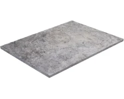 Wohnrausch Travertin Fliesen SILVER GREY 61 x 40,6 x 1,2 cm, getrommelt, grau