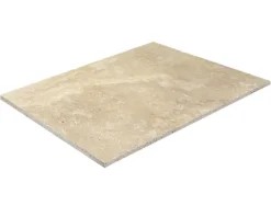 Wohnrausch Travertin Fliesen SUNLIGHT 61 x 40,6 x 1,2 cm, getrommelt, beige, braun