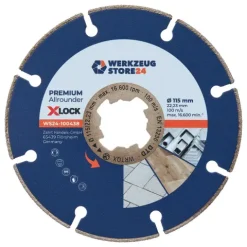 WS24 Diamanttrennscheibe X-Lock® Premium Universal 115 mm - WS24-100438