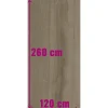 XXL Feinsteinzeug Wandfliese Living Cinnamon 120 x 260 x 0,7 cm poliert braun