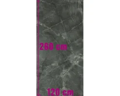 XXL Feinsteinzeug Wandfliese Recife green 120 x 260 cm poliert, rektifiziert 7 mm