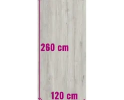 XXL Feinsteinzeug Wand- und Bodenfliese Count Moon 120x260 cm