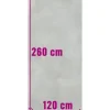 XXL Feinsteinzeug Wand- und Bodenfliese Fresh Ash Pulido 120x260 cm