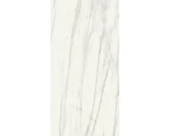 XXL Feinsteinzeug Wand- und Bodenfliese Macael white 120 x 260 x 0,7 cm poliert grau