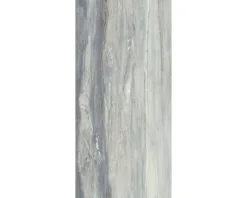 XXL Feinsteinzeug Wand- und Bodenfliese Marblewood Indiago poliert 120 x 260 cm 7 mm