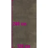 XXL Wand- und Bodenfliese Industrial Copper anpoliert 120 x 260 x 0,7 cm R10 A