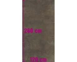XXL Wand- und Bodenfliese Industrial Copper anpoliert 120 x 260 x 0,7 cm R10 A