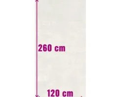 XXL Wand- und Bodenfliese Industrial white anpoliert 120 x 260 x 0,7 cm R10 A